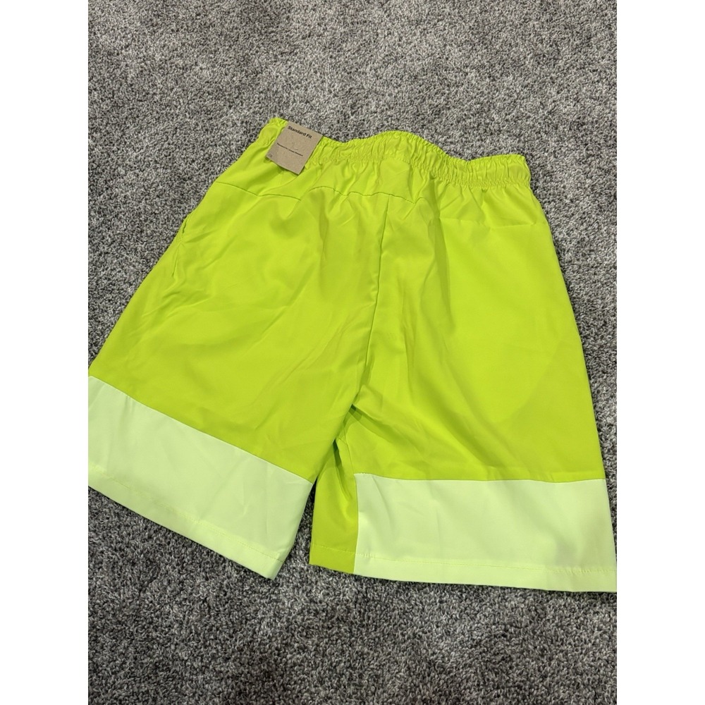 Nike Mens Dri-FIT Training Shorts Volt Neon Yellow‎ DM6617-321 Size Small NWT - Picture 6 of 6